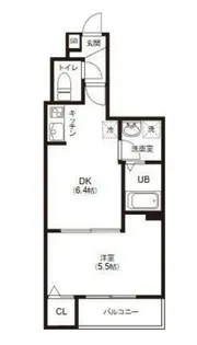東京都江東区千田【マンション】の間取り