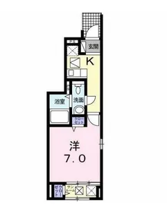 神奈川県相模原市中央区鹿沼台2【アパート】の間取り