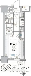 メイクスアート金山SOUTH【2階】の間取り