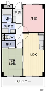 ファンタジア【3階】の間取り