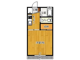 メゾン横田【2階】の間取り