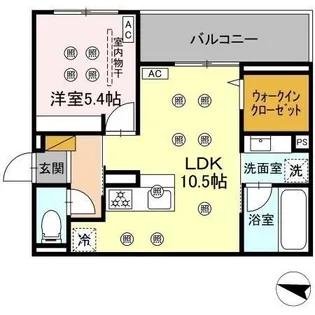 スリーレイヤー柏の葉(Three Lyaer柏の葉)【3階】の間取り