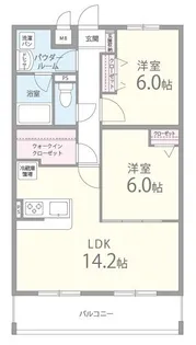 兵庫県神戸市西区玉津町高津橋【マンション】の間取り