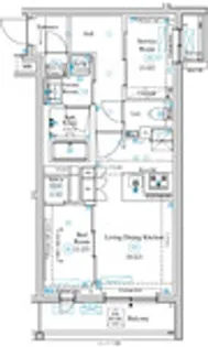 ARKMARK中村橋【2階】の間取り