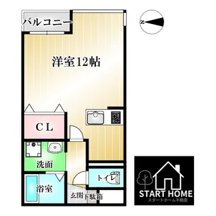 WILL GI【1階】の間取り