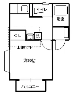 山形県山形市小白川町4【アパート】の間取り