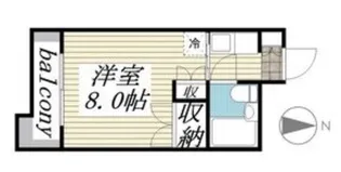 メゾン・ド・エルヴェ【4階】の間取り