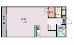 スペース9【3階】の間取り