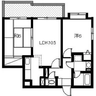 タウンハウス日吉【7階】の間取り