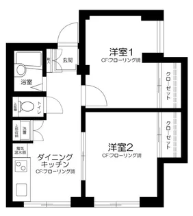 カーサマキ【3階】の間取り