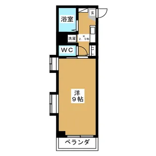東京都中野区中野3【マンション】の間取り