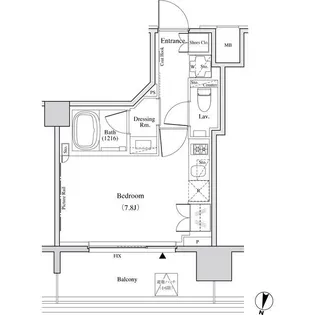 東京都渋谷区代々木3【マンション】の間取り
