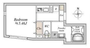 LIVEFLAT巣鴨【3階】の間取り