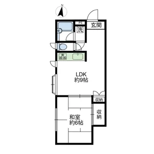 カーサR【1階】の間取り