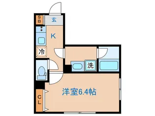 コンポジット渋谷本町【4階】の間取り