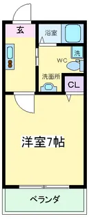 グランドキャパ沢之町【2階】の間取り