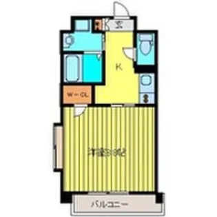 La Vista八乙女中央(旧プライムアーバン八乙女中央)【3階】の間取り