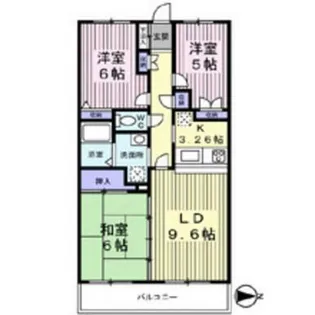 リヴィエール宮崎台【1階】の間取り