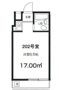 久々宇ビル【2階】の間取り