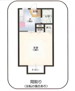 トーキュウハイツ本町通【1階】の間取り