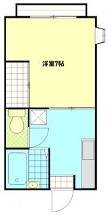 コーポクレイン【1階】の間取り