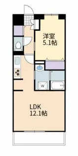 ユーミーマンション寺家駅前【5階】の間取り
