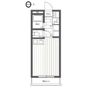 サンハイツすずの木【2階】の間取り