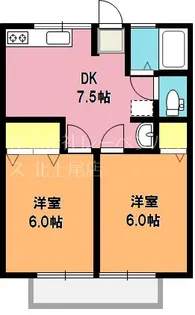 シティハイムいずみ台【1階】の間取り