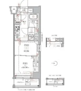 クレイシア本所吾妻橋【2階】の間取り