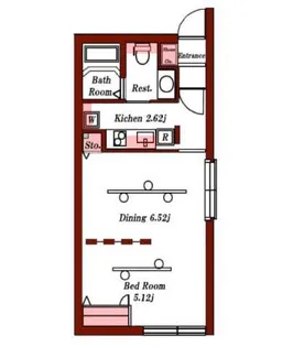 アーバイル新宿西落合【3階】の間取り