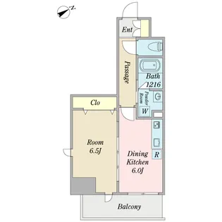 ネオ メディトピア【6階】の間取り