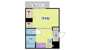 ノース・ステイツ【4階】の間取り