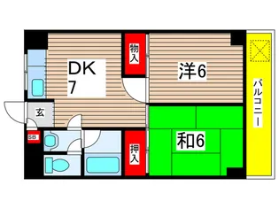 コ-ポTANAKA【4階】の間取り