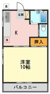 みどり荘【2階】の間取り