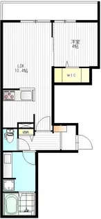 アシアリー【1階】の間取り