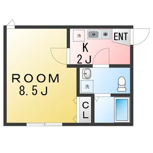 カノア上永谷【2階】の間取り