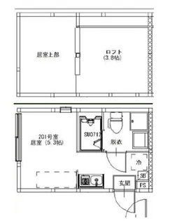 仮)上井草4丁目Neo AVAND【2階】の間取り