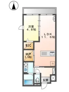 NIIルーチェ【5階】の間取り