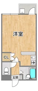 辻産業第16ビル【4階】の間取り