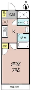サンモールV【1階】の間取り