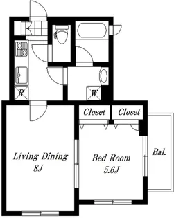 Neo Court下北沢【2階】の間取り