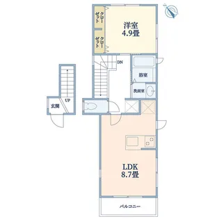 SOIE CASA 船堀【3階】の間取り