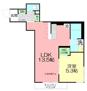 AZUL【2階】の間取り