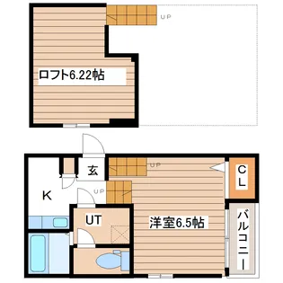 ハーモニーテラス東仙台IX【1階】の間取り