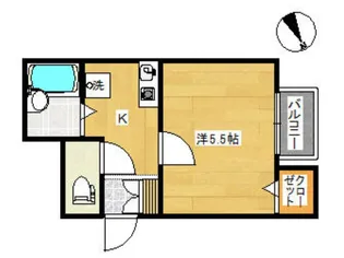 アベハイツ【1階】の間取り