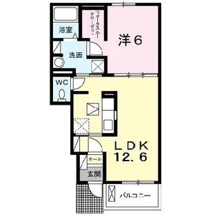 スターリー スカイII【1階】の間取り