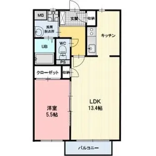 O.dolly【1階】の間取り