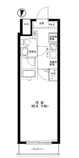 グランフォース綾瀬II【10階】の間取り