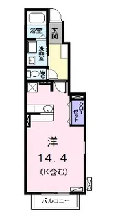 ツインベル【1階】の間取り