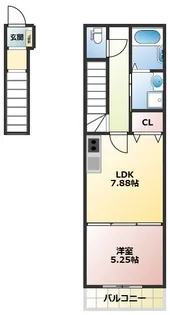 Avanti【1階】の間取り